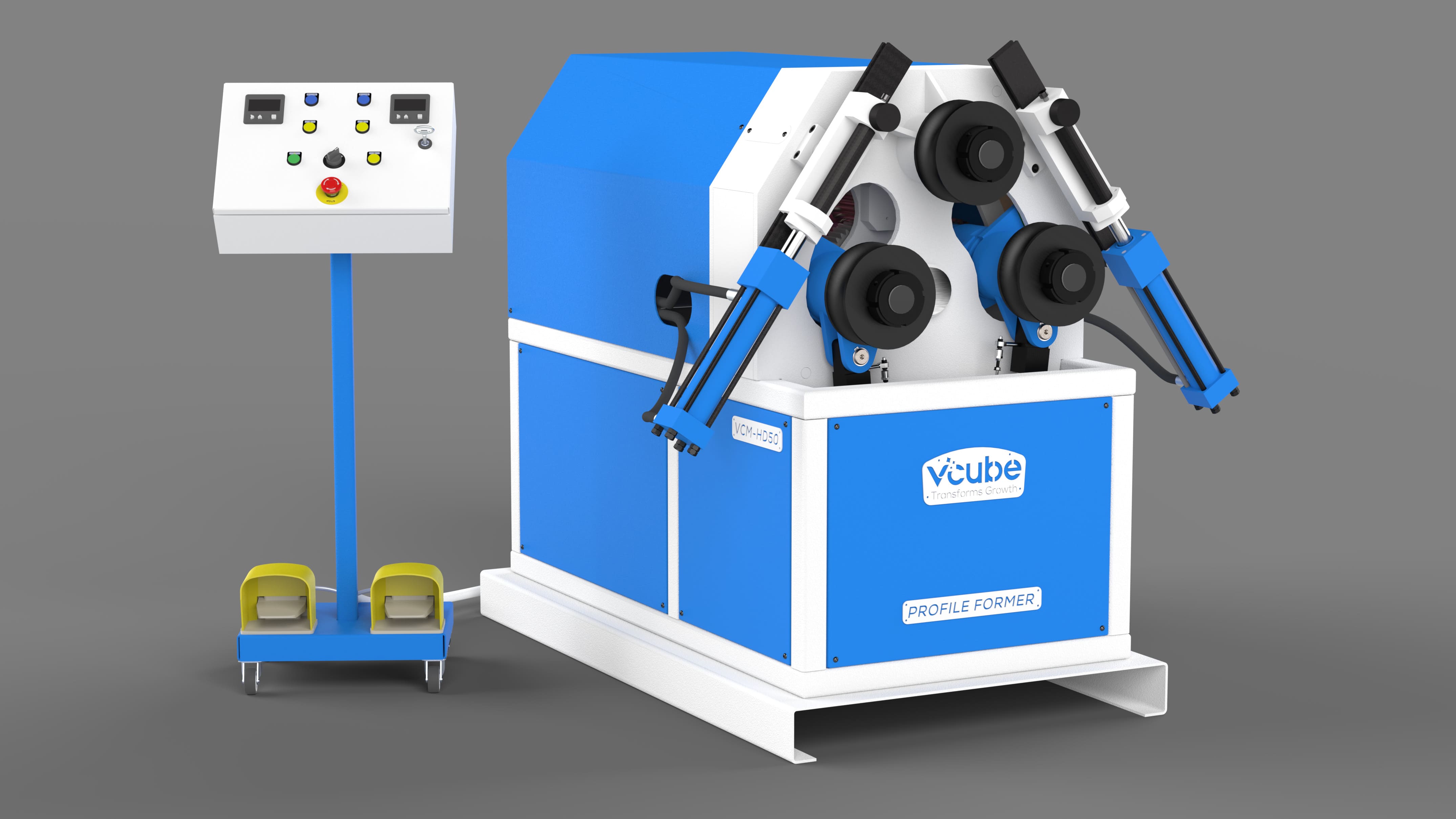 HD50 Pipe Rolling Machine by Vikas Innovations and VCube